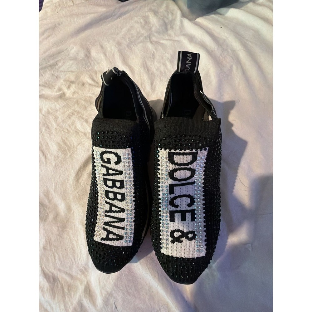 Crystal Embellished Sneakers Size 40